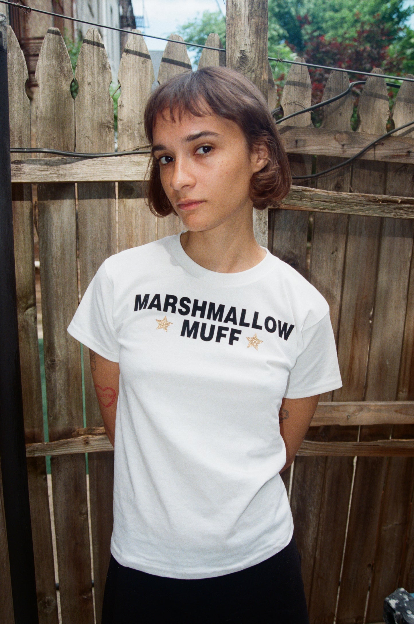 Marshmallow Muff Shirts by Vanna Youngstein
